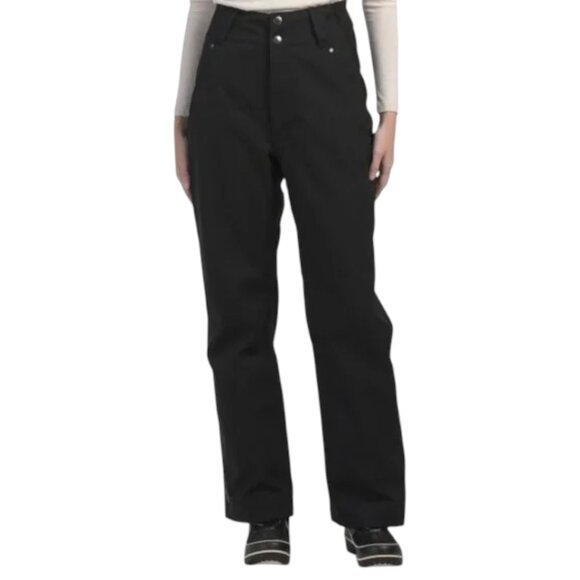 AIRBLASTER Pants - AIRBLASTER Black High Waist Stretch Trouser Ski Pants